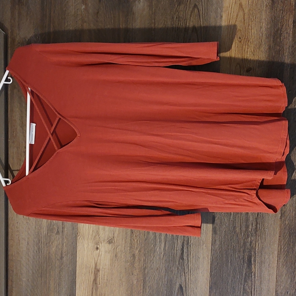 Mauve Emory Park Cross Top L